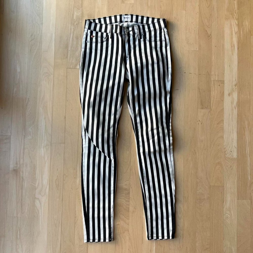 Hudson Striped Jeans